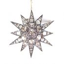 Victorian Diamond Star Brooch